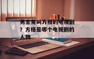男主角叫方格的电视剧？方格是哪个电视剧的人物