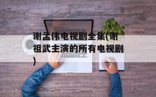 谢孟伟电视剧全集(谢祖武主演的所有电视剧)