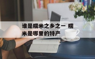 谁是糯米之乡之一 糯米是哪里的特产