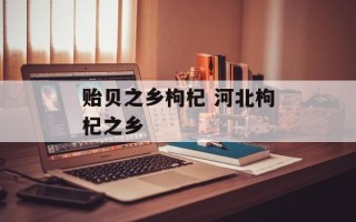 贻贝之乡枸杞 河北枸杞之乡