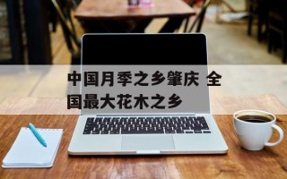 中国月季之乡肇庆 全国最大花木之乡