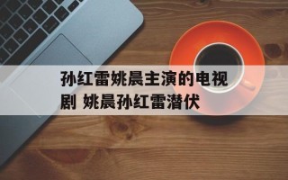 孙红雷姚晨主演的电视剧 姚晨孙红雷潜伏