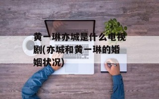 黄一琳亦城是什么电视剧(亦城和黄一琳的婚姻状况)