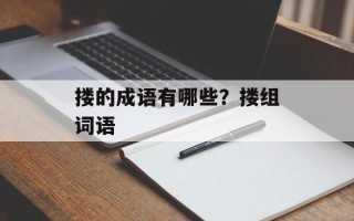 搂的成语有哪些？搂组词语