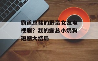 霸道总裁的野蛮女友电视剧？我的霸总小奶狗短剧大结局