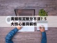 黄鳝和泥鳅分不清？5大核心差异解析