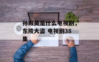 孙殿英是什么电视剧，东陵大盗 电视剧38集