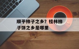 顺平柿子之乡？桂林柿子饼之乡是哪里