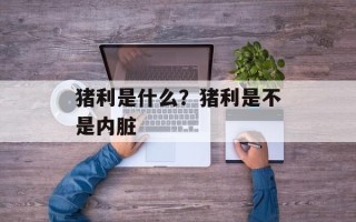 猪利是什么？猪利是不是内脏