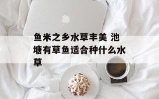 鱼米之乡水草丰美 池塘有草鱼适合种什么水草
