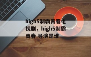 high5制霸青春电视剧，high5制霸青春 导演是谁