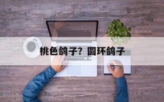 桃色鸽子？圆环鸽子