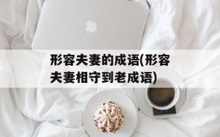 形容夫妻的成语(形容夫妻相守到老成语)