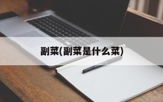 副菜(副菜是什么菜)