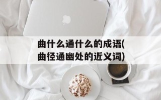 曲什么通什么的成语(曲径通幽处的近义词)