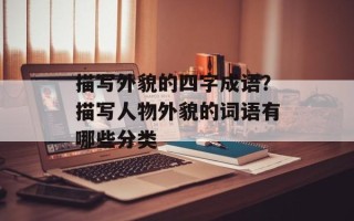 描写外貌的四字成语？描写人物外貌的词语有哪些分类