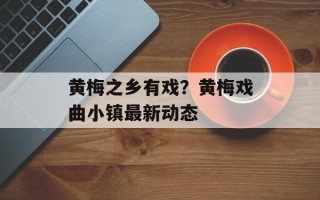 黄梅之乡有戏？黄梅戏曲小镇最新动态