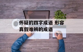怀疑的四字成语 形容真假难辨的成语
