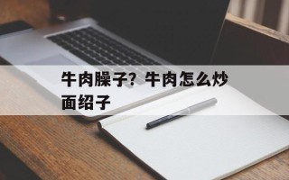 牛肉臊子？牛肉怎么炒面绍子