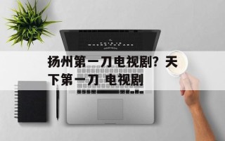 扬州第一刀电视剧？天下第一刀 电视剧