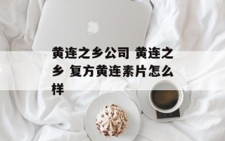 黄连之乡公司 黄连之乡 复方黄连素片怎么样