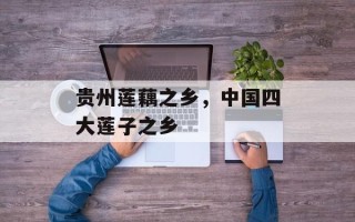 贵州莲藕之乡，中国四大莲子之乡