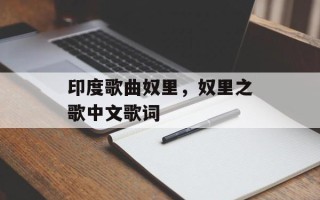 印度歌曲奴里，奴里之歌中文歌词