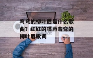 弯弯的柳叶眉是什么歌曲？红红的嘴唇弯弯的柳叶眉歌词