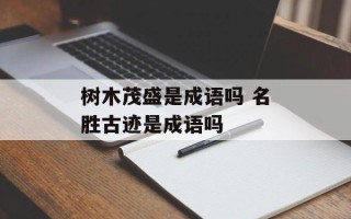 树木茂盛是成语吗 名胜古迹是成语吗