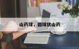 山药球，圆球状山药