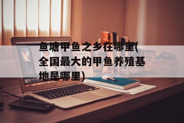 鱼塘甲鱼之乡在哪里(全国最大的甲鱼养殖基地是哪里)-第1张图片-